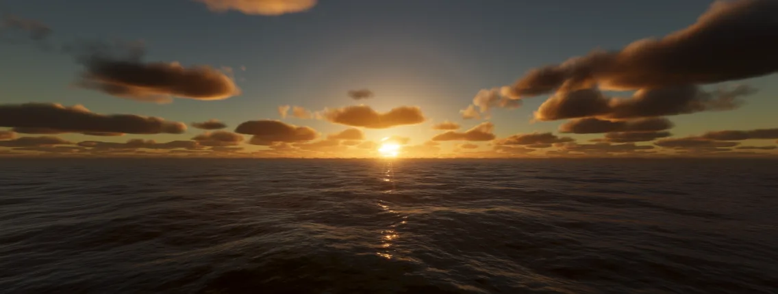 HelioPath sunrise HDRP